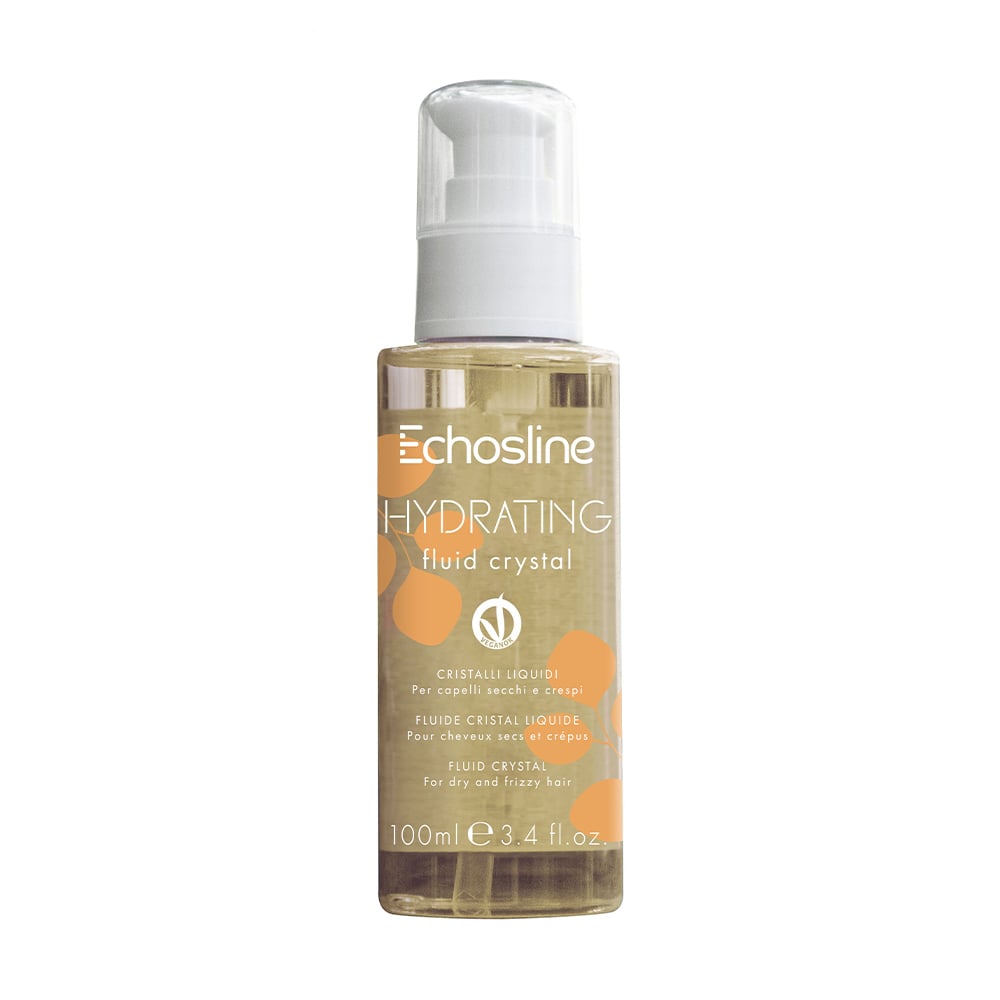 Зволожувальний флюїд Echosline Hydrating Fluid Crystal для сухого та неслухняного волосся, 100 мл